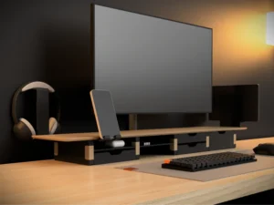 3d printed modular desk shelf 3d printing service by 3Ding 