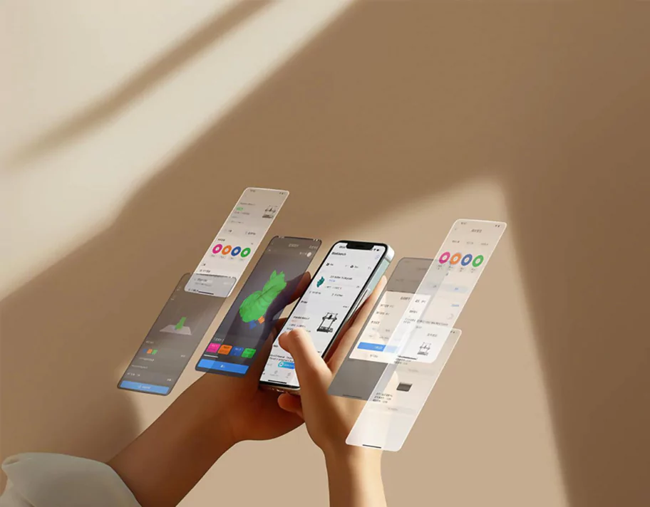 Sleek minimalist design with easy setup