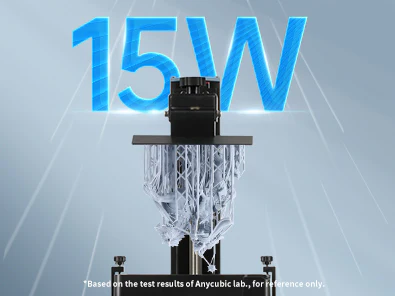 Anycubic Photon D2 DLP 3D Printer features low energy consumption at only 15W