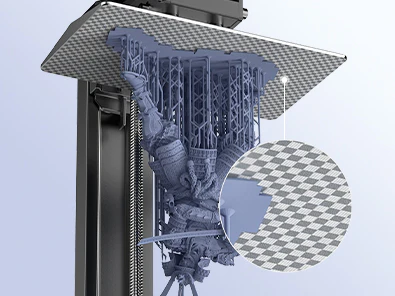 Anycubic Photon Mono 2 includes laser-engraved build plate for superior adhesion