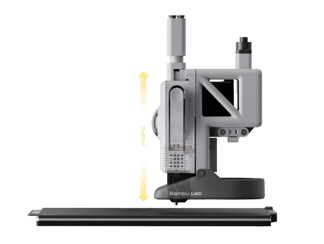 Bambulab A1 Mini automatic Z-offset calibration first layer height