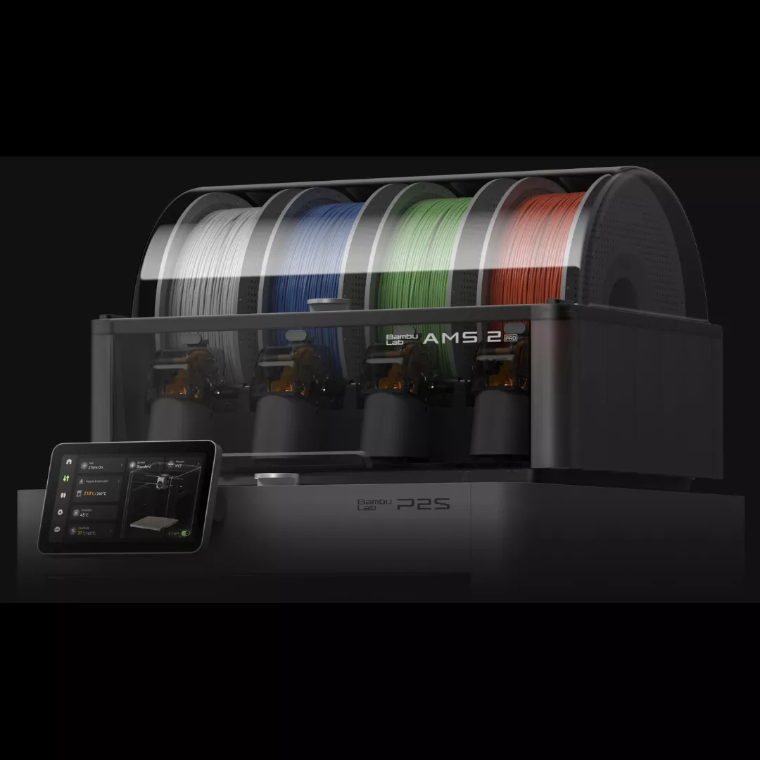 Bambulab P2S 3D Printer with AMS 2 Pro