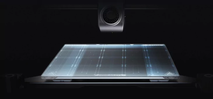 Creality K1 hands-free auto leveling with strain sensors