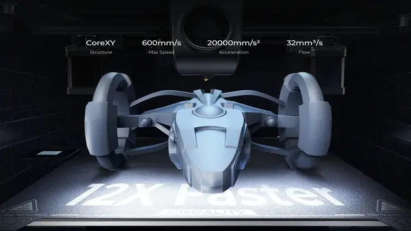 Creality K1 Max 3D Printer 12X faster printing speed