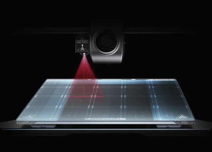 Creality K1 Max die-cast aluminum alloy frame precision CNC