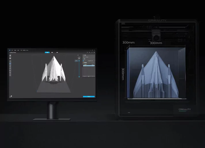 Creality K1 Max cooling system enabling bridging and overhangs