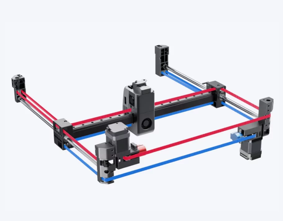 K2 Plus CFS Combo 3D Printer features Active Tensioning of the Belt