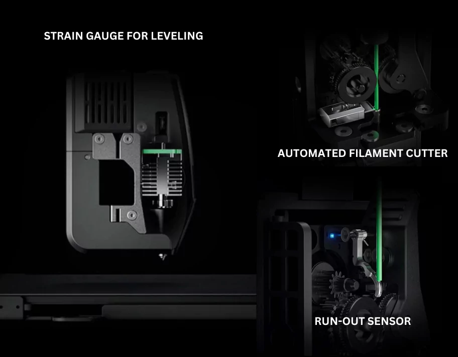 Creality K2 Plus CFS Combo 3D Printer comes with Next-gen Direct Drive Extruder