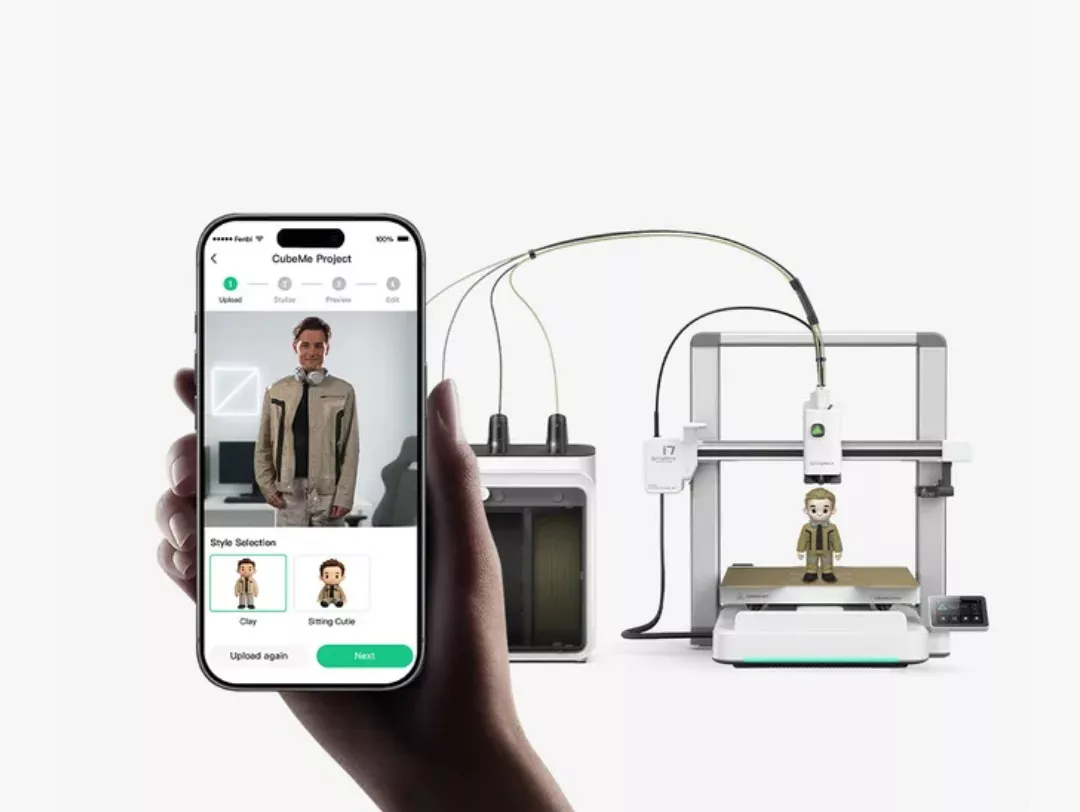 Creality SPARKX i7 CubeMe — Portraits Become Figurines