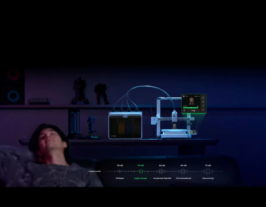 Creality SPARKX i7 Whisper-Quiet Night Mode