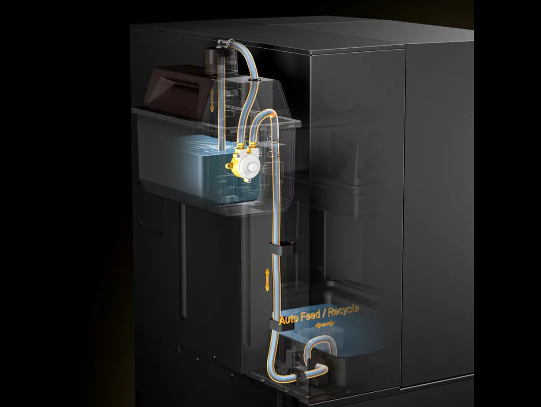 Elegoo Jupiter 2 — auto resin feeding and recycling