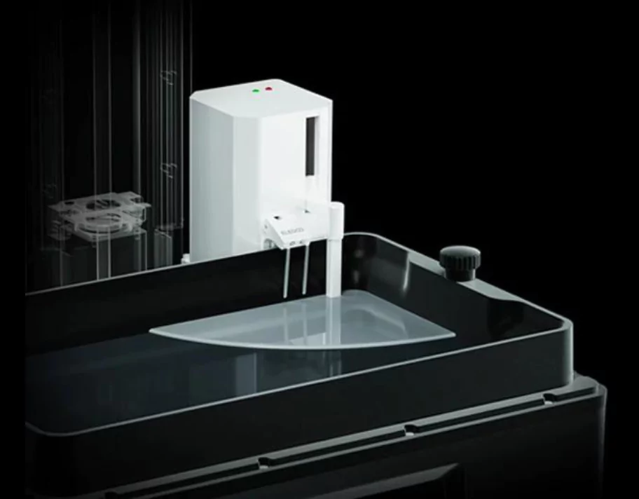 Elegoo Jupiter SE 6K automated resin feeding and recycling system