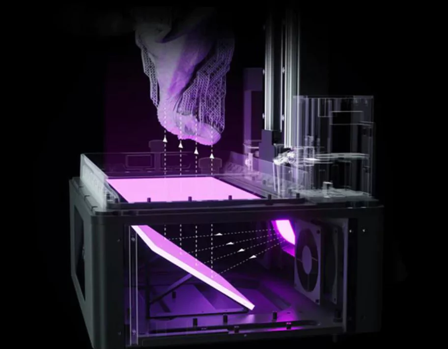 Elegoo Jupiter SE 6K COB with refractive light source for uniform exposure