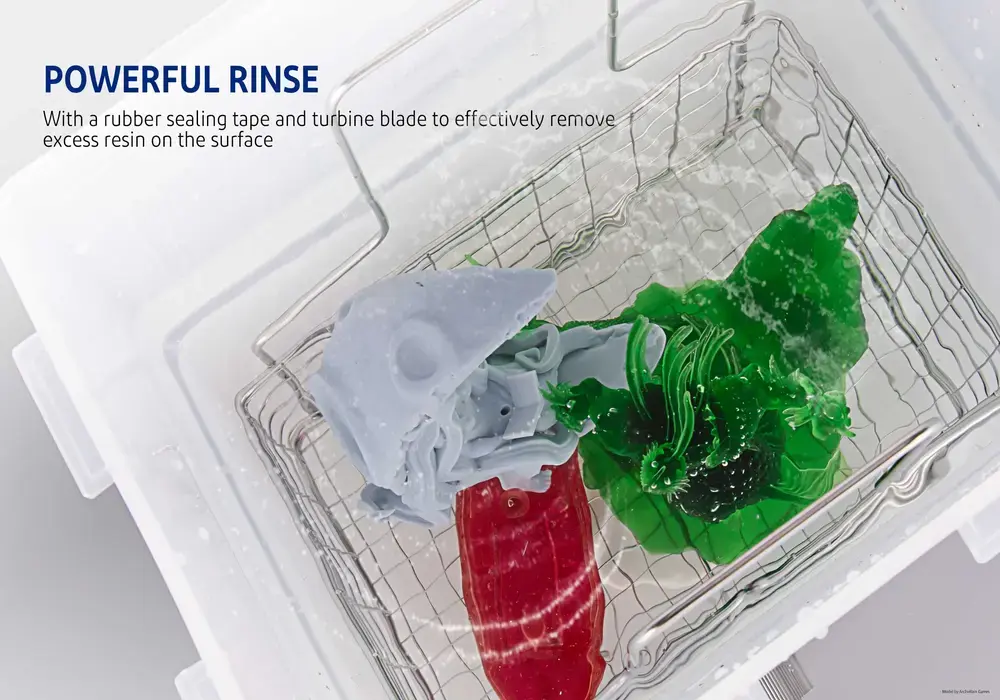 Elegoo Mercury XS Bundle powerful turbine rinse system