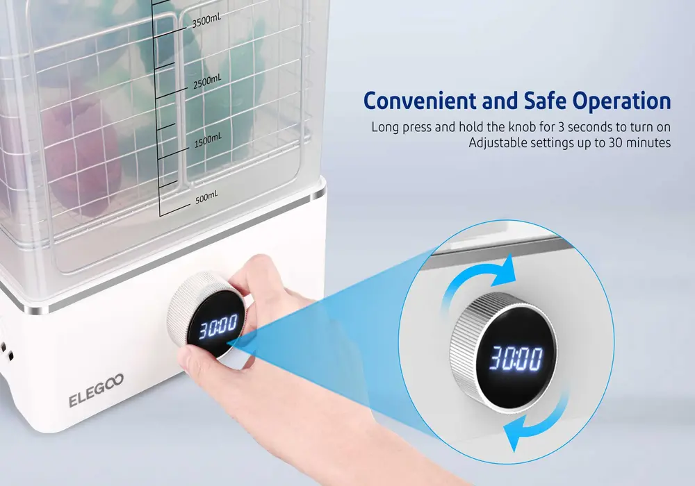 Elegoo Mercury XS Bundle simple knob control interface