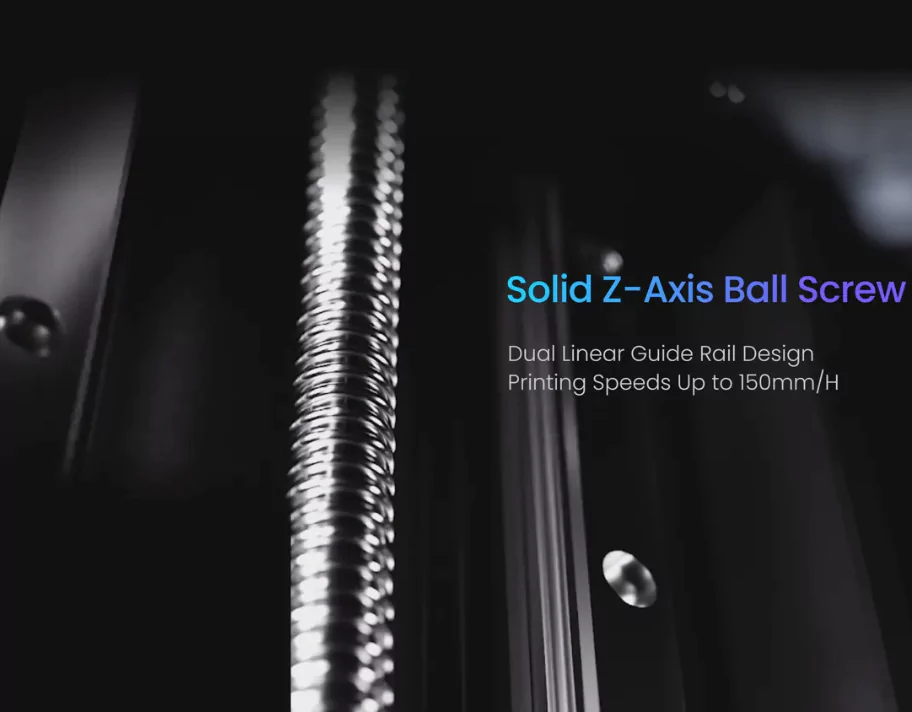 Elegoo Saturn 3 Ultra dual linear guide rail Z-axis for stable printing