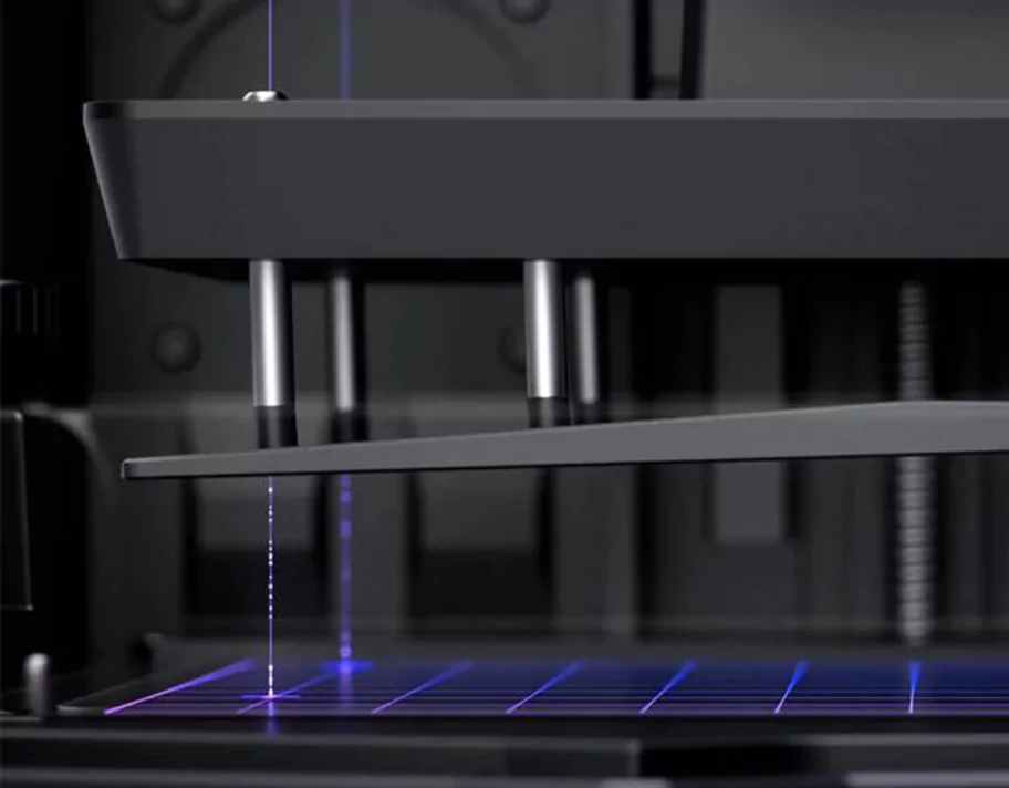 Elegoo Saturn 4 Ultra 12K one-click auto-leveling and intelligent self-check system