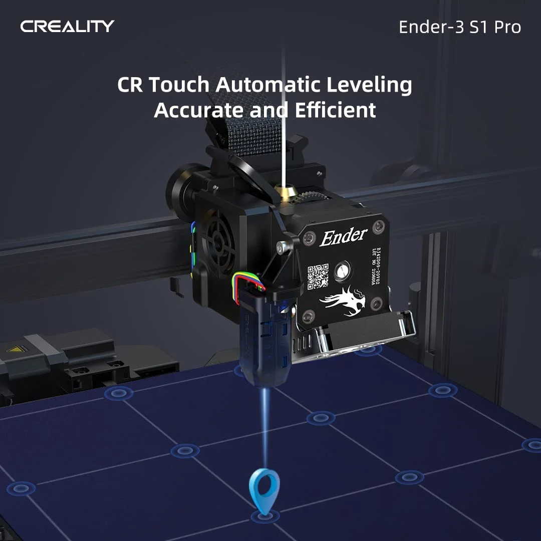 Creality Ender 3 S1 Pro CR Touch 16-point automatic bed leveling