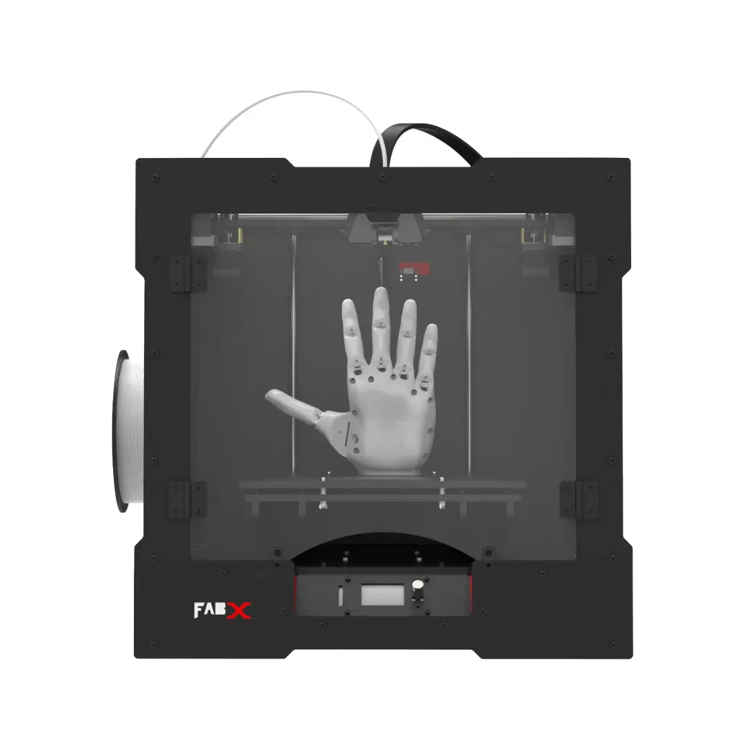 FabX 3D printer for robotics components and mechanisms