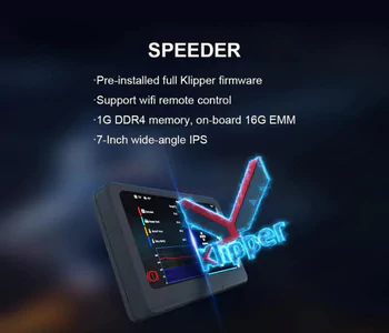 Flsun V400 Klipper firmware advanced motion control WiFi