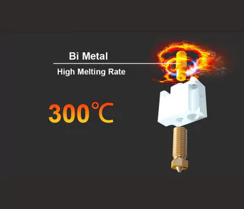 Flsun V400 300°C high-temperature nozzle engineering materials
