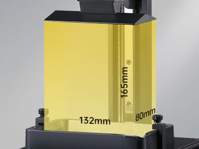 Anycubic Photon Mono 4K features large build volume of 165×132×80mm for creative freedom