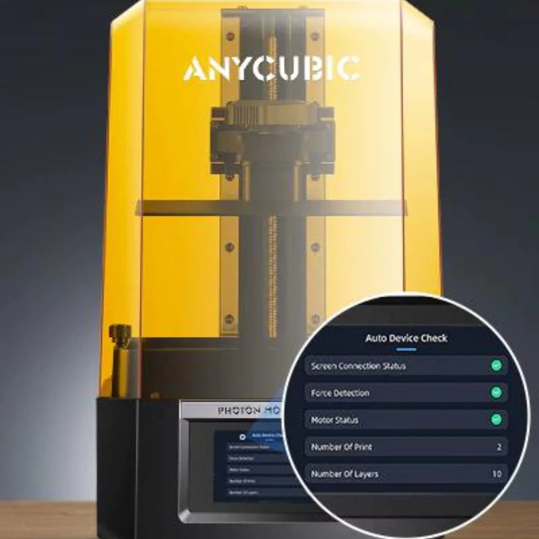 Anycubic Photon Mono M5s features self-checking device for reliable operation