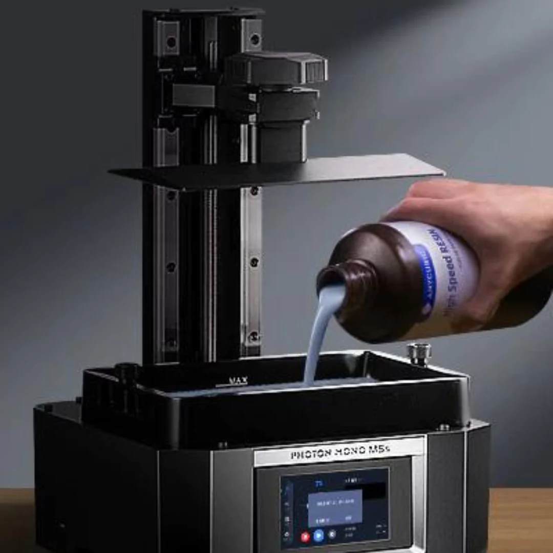 Anycubic Photon Mono M5s includes intelligent resin detection to prevent print failures