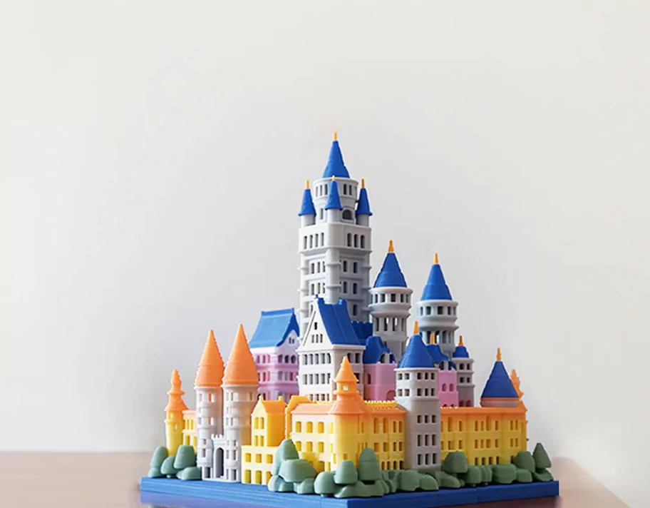 Anycubic Kobra 3 Combo smart multi-color 4-8 color printing