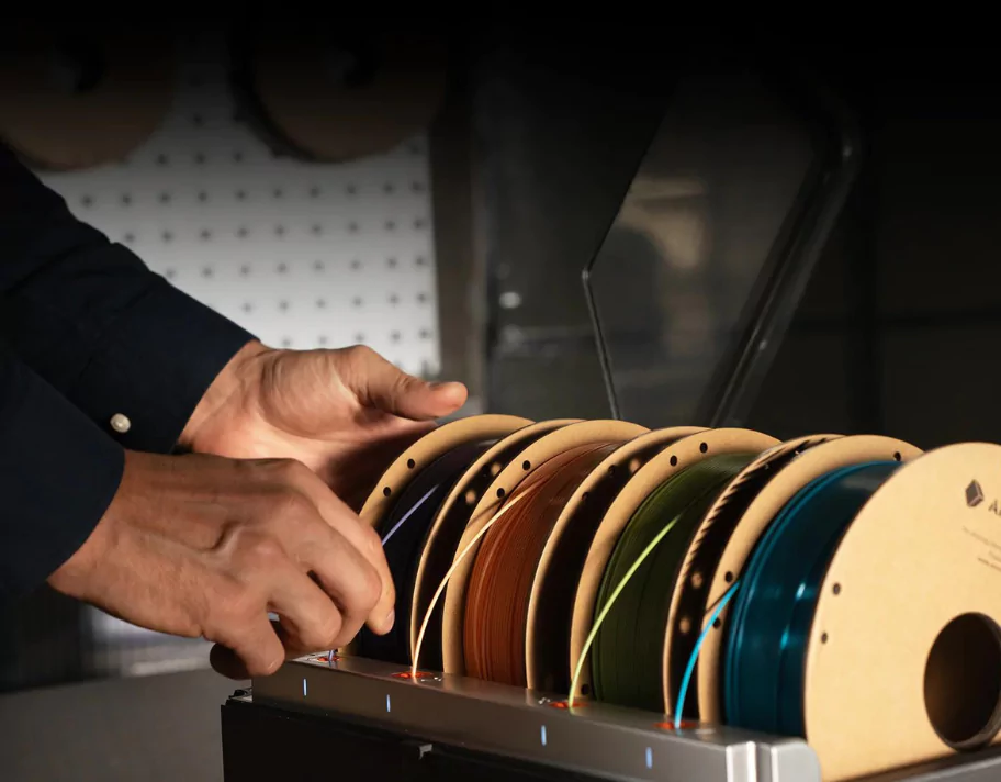 RFID sync technology for precise filament color matching