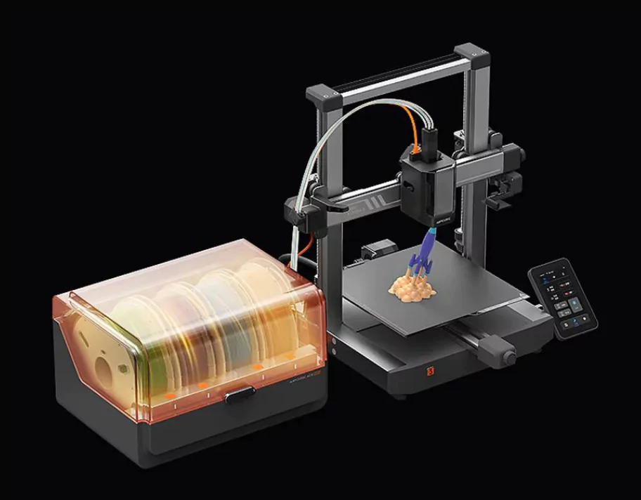 Real-time filament drying during printing