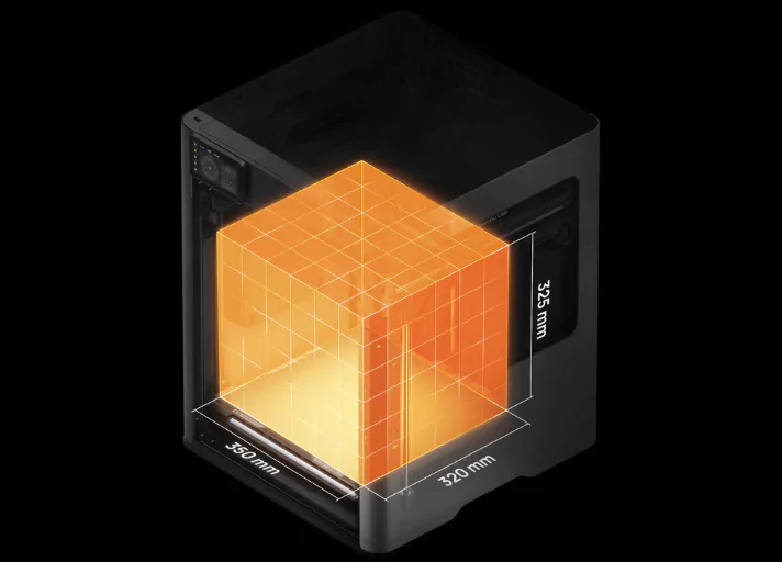 Bambu Lab H2D Large Build Volume 350×320×325mm