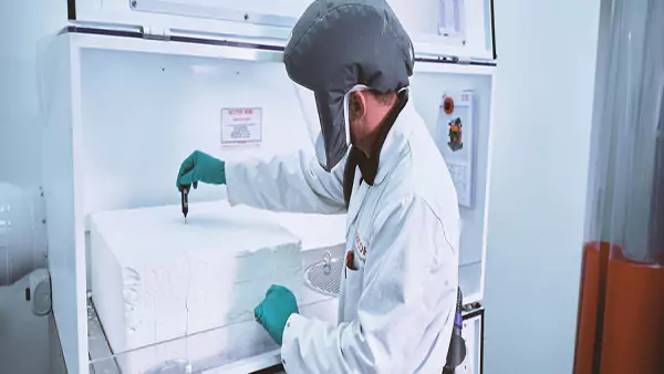 Working Process of SLS 3D Printing - Cooling