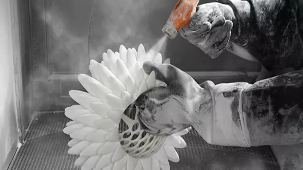 Working Process of SLS 3D Printing - Post Processing