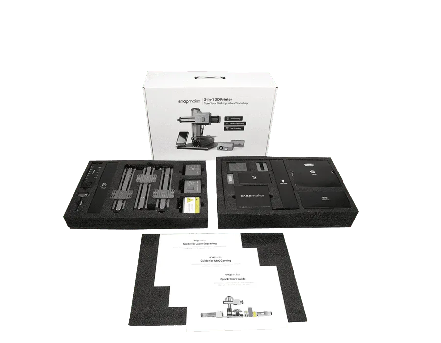Snapmaker Original user-friendly packaging